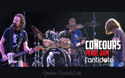 Billets pour le concert de Pearl Jam