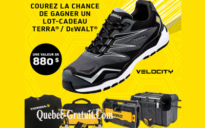 Chaussures TERRA et lot-cadeau DeWalt