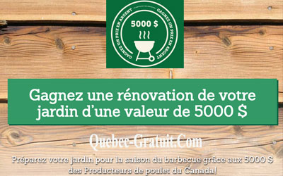 Rénovation de 5000$ de votre jardin