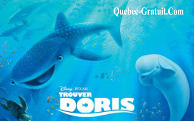 Billets pour le film Trouver Doris de Disney