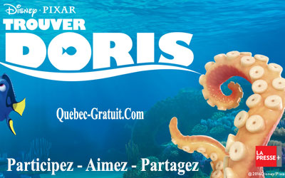 Billets pour le film «Trouver Doris» en 3D