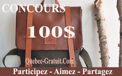 100$ à dépenser sur un sac LOWELL