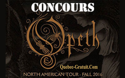 Billets pour assister au spectacle de OPETH