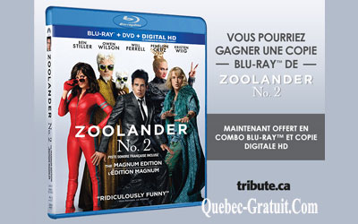 Blu-ray du film Zoolander 2