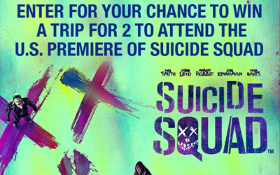 Voyage pour voir la 1ère du film Suicide Squad