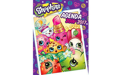 Agenda scolaire 2016-2017 Shopkins