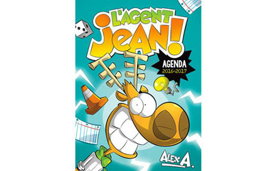 Agenda scolaire 2016-2017 de l'Agent Jean