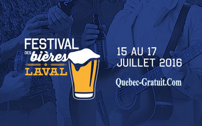 Billets VIP pour les Festival des bières de Laval