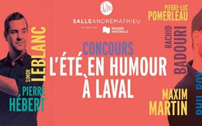 Billets pour le spectacle de Pierre-Luc Pomerleau