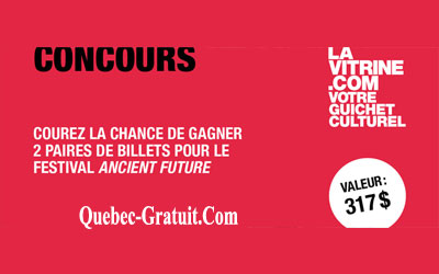 Billets pour le Festival Ancient Future