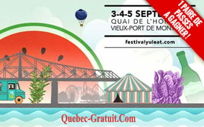 Billets pour le festival Yul Eat