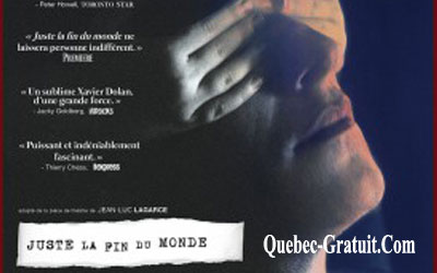 Billets pour voir le film Juste la fin du monde