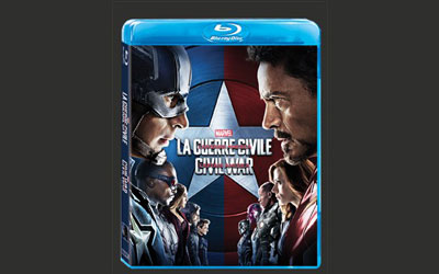 Blu-ray du film Capitaine America La guerre civile