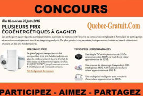 Concours électroménagers