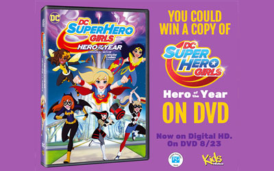 DVD de DC Super Hero Girls Hero of the Year