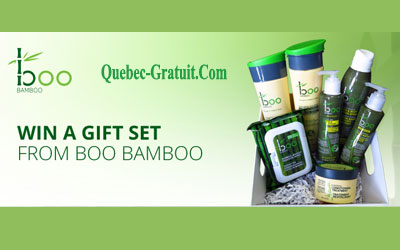 Ensemble cadeaux Boo Bamboo de 82$