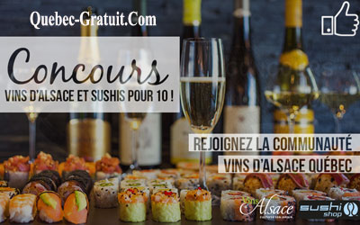 Soirée sushis et vins d'Alsace pour 10 personnes