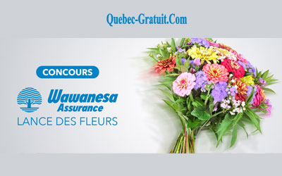 Concours gagnez 1 Bouquet de fleurs