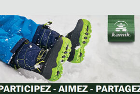 Concours gagnez 10 paires de bottes d’hiver Kamik pour enfant