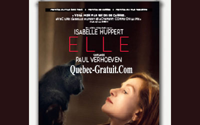 Concours gagnez des Billets pour la 1ère du film Elle