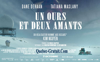 Concours gagnez des Billets pour la 1ère du film Un ours et deux amants