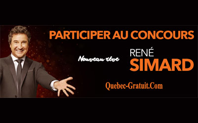 Concours gagnez des Billets pour le spectacle de René Simard