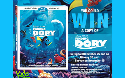 Concours gagnez un Blu-ray du film Finding Dory