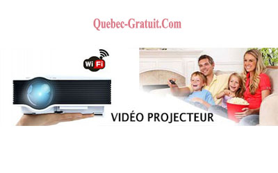 Concours gagnez un vidéo projecteur WiFi