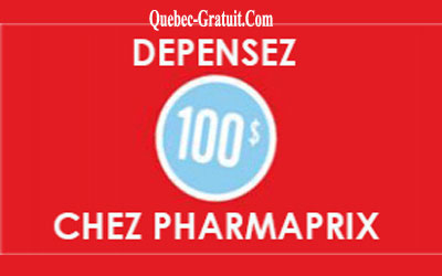 Concours gagnez une Carte-cadeau Pharmaprix de 100 $