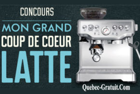 Concours gagnez une Machine à espresso de 800 $