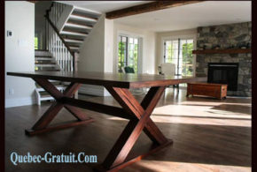 Concours gagnez une table Espace-Bois de votre choix sur mesure