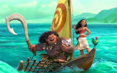 Billets pour voir le film Moana à Montréal