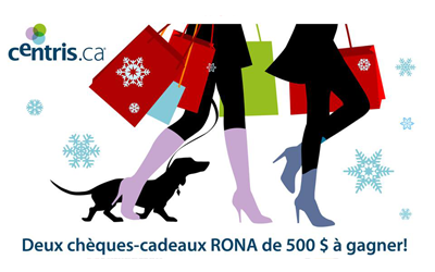 Concours gagnez 2 chèques-cadeaux Rona de 500 $