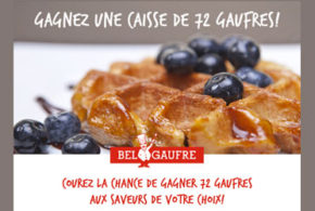 Concours gagnez des Paquets de gaufres Bel-Gaufre