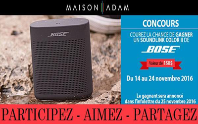 Concours gagnez un Bose Solo5 de 280$