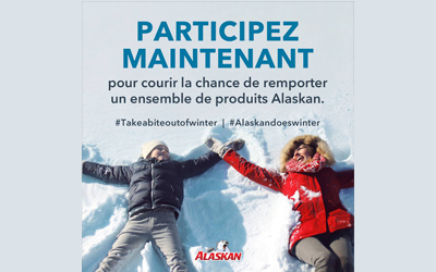 Concours gagnez un ensemble de produits Alaskan