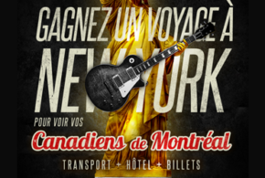 Concours gagnez un voyage à New York pour 2 personnes