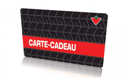 Concours gagnez une Carte cadeau Canadian Tire de 500$