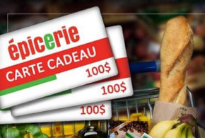 Concours gagnez une Carte-cadeau d'épicerie de 300$