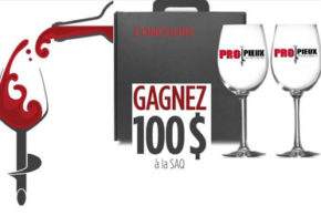 Concours gagnez une carte-cadeau SAQ de 100$