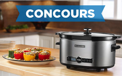 Concours gagnez une mijoteuse KitchenAid