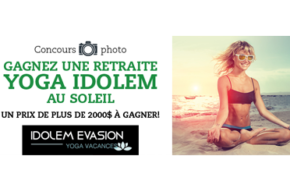 Concours gagnez une retraite de yoga de 2300$