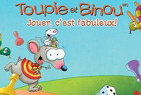 Concours gagnez des Billets spectacle Toupie et Binou Jouer, c'est fabuleux