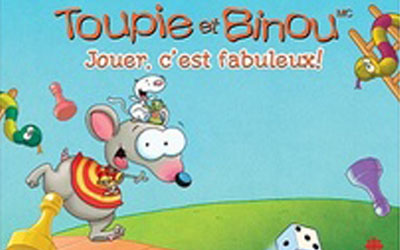 Concours gagnez des Billets spectacle Toupie et Binou Jouer, c'est fabuleux