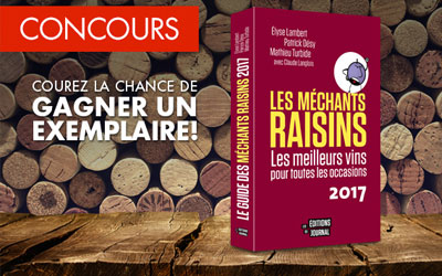 Concours gagnez un Exemplaire du livre Les méchants raisins 2017