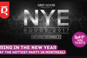 Concours gagnez un Forfait party du Jour de l'An au Le Bar Rouge