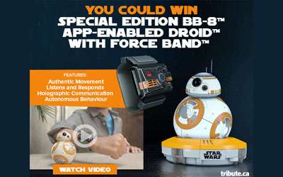 Concours gagnez un Petit robot Special Edition BB-8