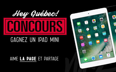 Concours gagnez un iPad Mini