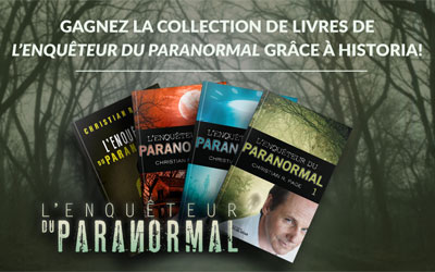 Concours gagnez une Collection de livres L'enquêteur du paranormal