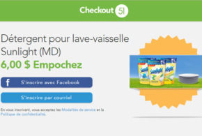 Paquet de capsules pour le lave-vaisselle Sunlight Gratuit